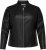 Only Carmakoma Robber Leather Jacket Black - Vestes en cuir - 