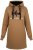 Nora Mikken KADRI Long Hoodie Camel - Sweatshirts & hoodies - 
