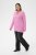 Kaffe Curve Emilia Pullover Pink Power Melange - Pulls en maille - 