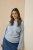 Kaffe Curve Jina Knit Pullover Powder Blue Melange - Pulls en maille - 