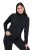 Ulla Popken Basic Long Sleeve Slim Fit Turtleneck Black - Sweatshirts & hoodies - Sweats, Hoodies & Maille Douillets