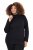 Ulla Popken Basic Long Sleeve Slim Fit Turtleneck Black - Sweatshirts & hoodies - Sweats, Hoodies & Maille Douillets