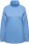 Ulla Popken Basic Long Sleeve Slim Fit Turtleneck Light Cornflower - Sweatshirts & hoodies - 