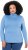 Ulla Popken Basic Long Sleeve Slim Fit Turtleneck Light Cornflower - Sweatshirts & hoodies - 