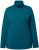 Ulla Popken Basic Long Sleeve Slim Fit Turtleneck Cerulean - Sweatshirts & hoodies - 