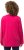 Ulla Popken Back To Basics V-Neck Relaxed Fit Cotton Tee Magenta Pink - T-shirts - 