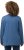 Ulla Popken Back To Basics V-Neck Relaxed Fit Cotton Tee Denim Blue - T-shirts - 