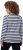 Ulla Popken Striped A-Line Long Sleeve Tee Navy Blue - T-shirts imprimés pour femme - 