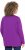 Ulla Popken Christmas Squirrel Long Sleeve Graphic Tee Dark Purple - T-shirts imprimés pour femme - 