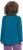 Ulla Popken Inverted Seam Long Sleeve Graphic Tee Teal - T-shirts imprimés pour femme - 