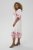 Kaffe Curve Rosa Midi Dress White Rose Border Flower - Robes - 