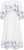 Kaffe Curve Rosa Midi Dress Blue Tones Border Flower - Robes - 