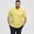 North Latitude Shirt Linen Cotton Short Sleeve Yellow - Chemises - Chemises Grandes Tailles Hommes