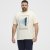 North Latitude T-shirt Printed Short Sleeve Off-White - T-shirts - T-shirts Homme Grande Taille