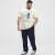 North Latitude T-shirt Printed Short Sleeve Off-White - T-shirts - T-shirts Homme Grande Taille