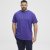 North Latitude T-Shirt Printed Allover Blue - T-shirts - T-shirts Homme Grande Taille
