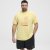 North Latitude T-Shirt Printed Yellow - T-shirts - T-shirts Homme Grande Taille