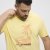 North Latitude T-Shirt Printed Yellow - T-shirts - T-shirts Homme Grande Taille