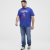 North Latitude T-Shirt Lollipop Blue - T-shirts - T-shirts Homme Grande Taille