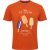 North Latitude T-Shirt Ice Cream Orange - T-shirts - T-shirts Homme Grande Taille