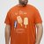 North Latitude T-Shirt Ice Cream Orange - T-shirts - T-shirts Homme Grande Taille
