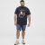 North Latitude T-Shirt Ice Cream Navy - T-shirts - T-shirts Homme Grande Taille