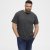 North Latitude T-Shirt 2-Pack Dark Grey Melange - T-shirts - T-shirts Homme Grande Taille