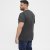 North Latitude T-Shirt 2-Pack Dark Grey Melange - T-shirts - T-shirts Homme Grande Taille