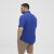 North Latitude Shirt Linen Cotton Short Sleeve Blue - Chemises - Chemises Grandes Tailles Hommes