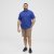 North Latitude Shirt Linen Cotton Short Sleeve Blue - Chemises - Chemises Grandes Tailles Hommes