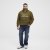North Latitude Sweatshirt Half-Zip Green - Sweatshirts & hoodies - Sweatshirts/Hoodies grande taille homme