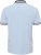 North Latitude Polo Pique Short Sleeve Light Blue - Polos - Polos homme grande taille