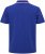 North Latitude Polo Pique V-Neck Blue - Polos - Polos homme grande taille