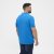 North Latitude Polo Short Sleeve Blue - Polos - Polos homme grande taille