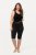 Ulla Popken Stretch Knit Bike Shorts Black - Ulla Popken - Vêtements Ulla Popken Grande Taille