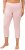 Ulla Popken Basic Stretch Knit Capris Pink - Jeans & Pantalons Femme Grandes Tailles – Plus Size - 