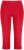 Ulla Popken Basic Stretch Knit Capris Red - Jeans & Pantalons Femme Grandes Tailles – Plus Size - 