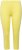 Ulla Popken Basic Stretch Knit Capris Yellow - Jeans & Pantalons Femme Grandes Tailles – Plus Size - 