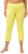 Ulla Popken Basic Stretch Knit Capris Yellow - Jeans & Pantalons Femme Grandes Tailles – Plus Size - 