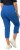 Ulla Popken Stretch Basic Bengaline Capri Pants Royal Blue - Jeans & Pantalons Femme Grandes Tailles – Plus Size - 