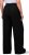 Ulla Popken Viscose Crinkle Drawstring Elastic Waist Pants Black - Jeans & Pantalons Femme Grandes Tailles – Plus Size - 