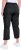 Ulla Popken Roll Tab Hem Stretch Cargo Pants Black - Jeans & Pantalons Femme Grandes Tailles – Plus Size - 