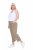 Ulla Popken Roll Tab Hem Stretch Cargo Pants Orange - Pantalons - Pantalons femme grande taille