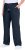 Ulla Popken Drawstring Elastic Waist Mary Fit Linen Pants Navy - Jeans & Pantalons Femme Grandes Tailles – Plus Size - 