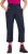 Ulla Popken Functional Sport Quick Dry Stretch Crop Pants Navy Blue - Jeans & Pantalons Femme Grandes Tailles – Plus Size - 