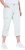 Ulla Popken Stretch Cotton Cargo Crop Pants Snow White - Jeans & Pantalons Femme Grandes Tailles – Plus Size - 