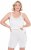 Ulla Popken Lace Hem Stretch Viscose Knit Bicycle Length Lounge Shorts White - Jeans & Pantalons Femme Grandes Tailles – Plus Size - 