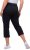 Ulla Popken Mony Stretch Capri Pants Navy - Jeans & Pantalons Femme Grandes Tailles – Plus Size - 