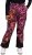 Ulla Popken Hyprar Rose Print Fully Lined Ski Pants Orange - Jeans & Pantalons Femme Grandes Tailles – Plus Size - 