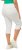 Ulla Popken Basic Capri Sarah Fit Jeans Snow White - Jeans & Pantalons Femme Grandes Tailles – Plus Size - 